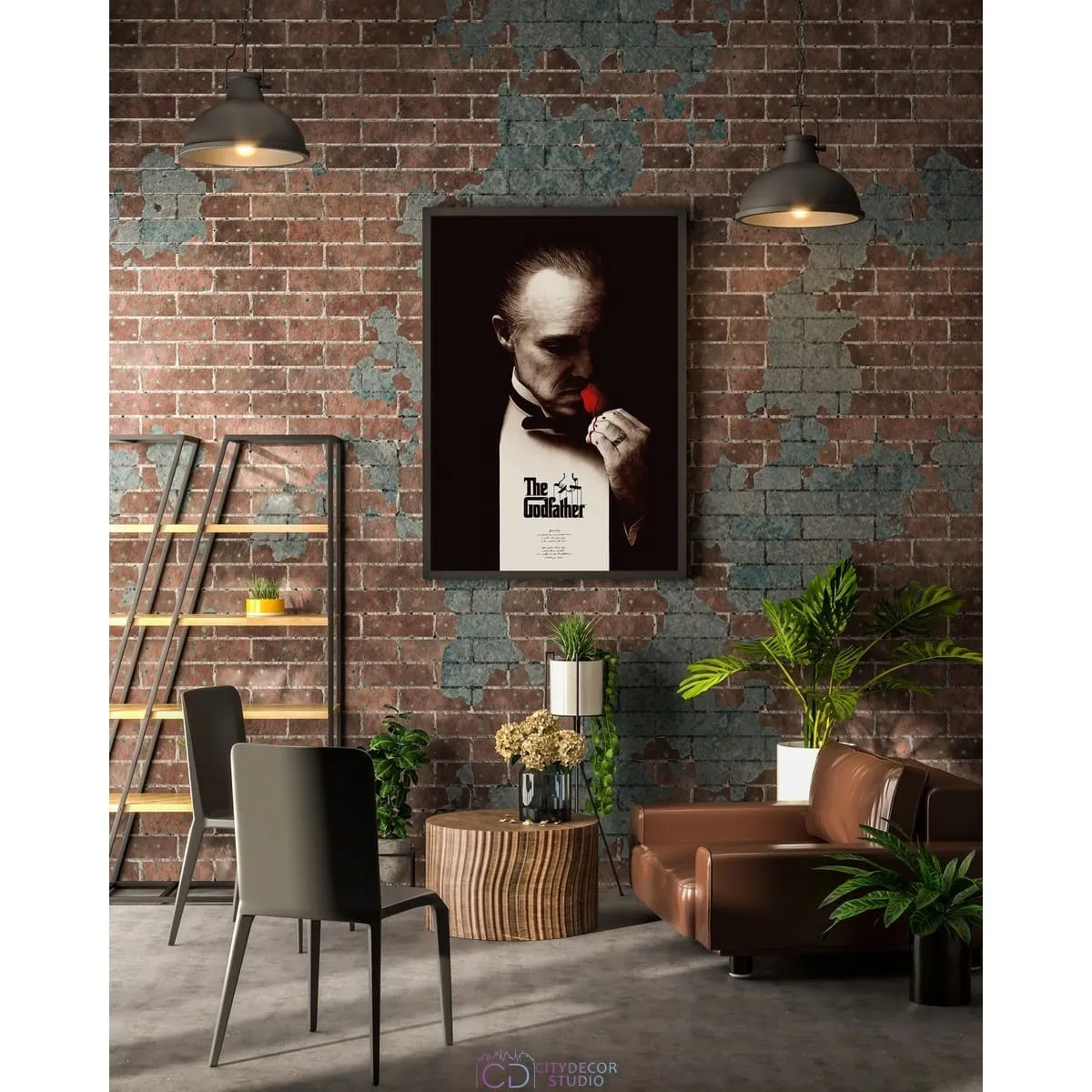 Постер Citydecor Крестный отец арт. 5 (1 постер 40x60 см без рамы)