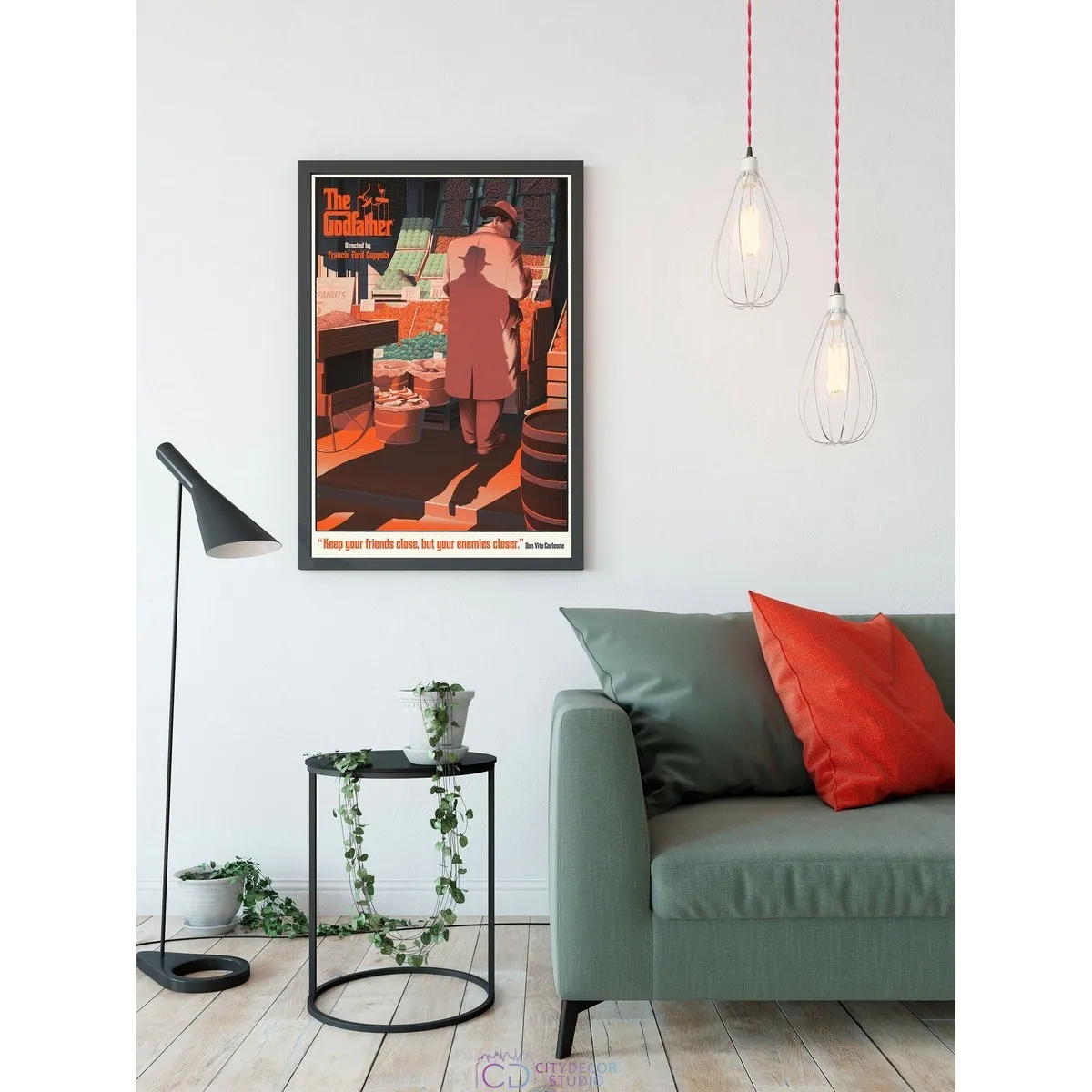 Постер Citydecor Крестный отец арт. 6 (1 постер 40x60 см без рамы)