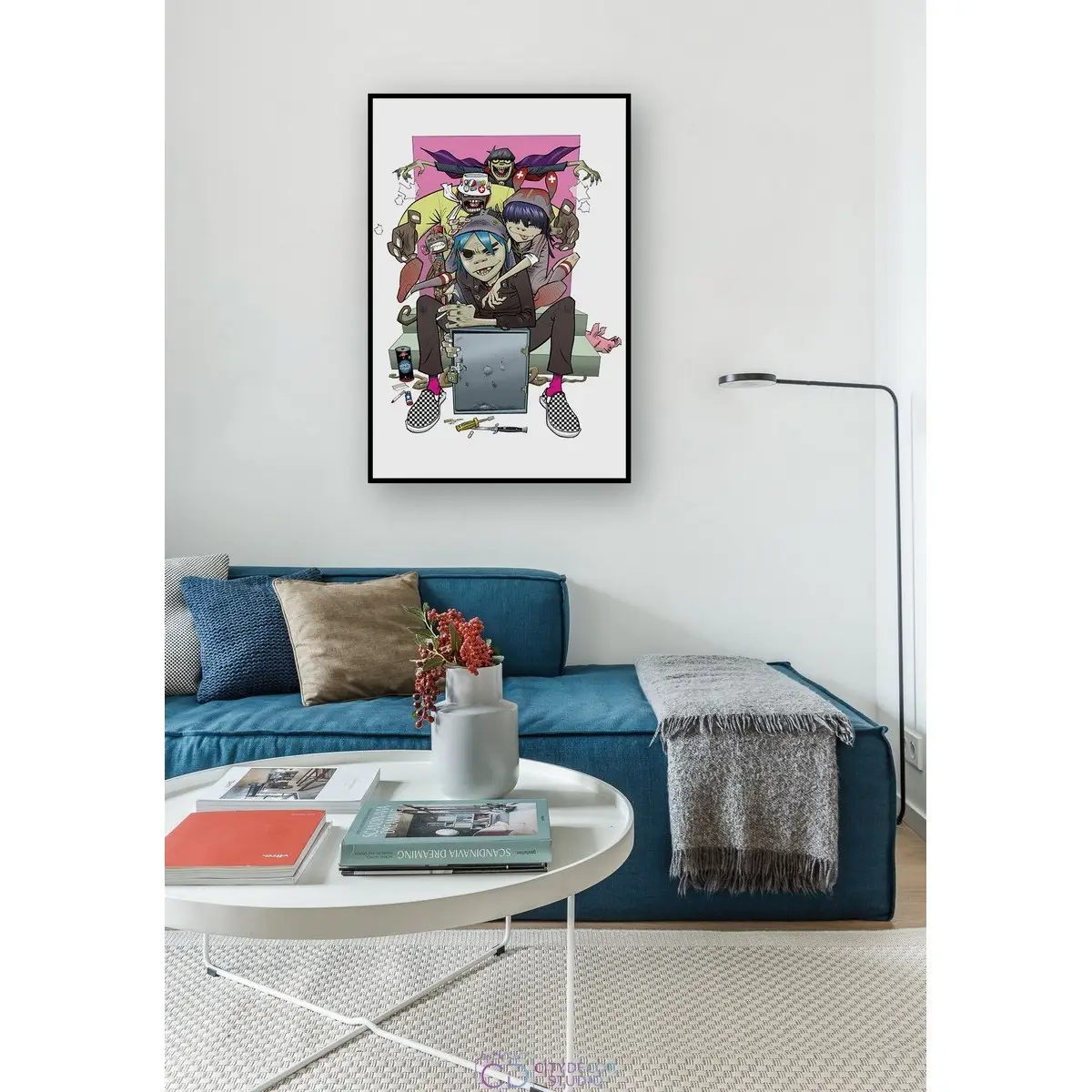 Постер Citydecor Gorillaz арт. 1 (1 постер 40x60 см без рамы)