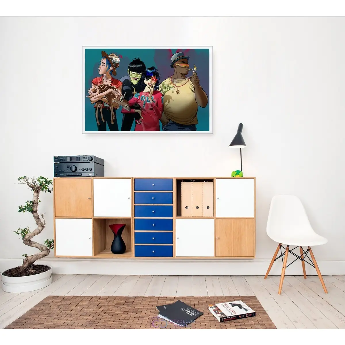 Постер Citydecor Gorillaz арт. 2 (1 постер 40x60 см без рамы)