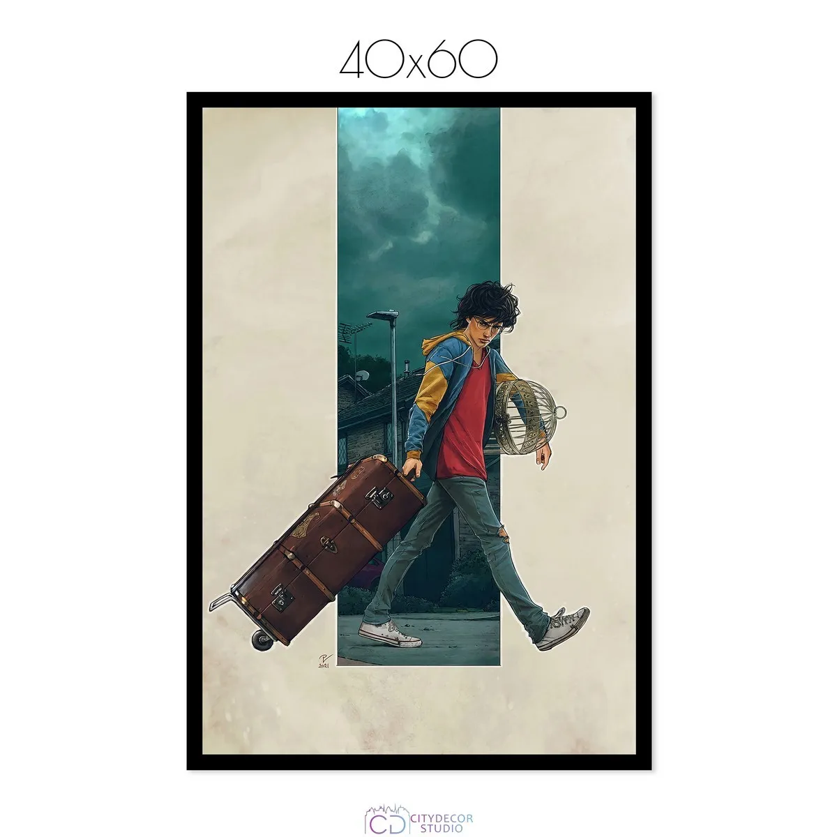 Постер Citydecor Гарри Поттер арт. 12 (1 постер 40x60 см без рамы)