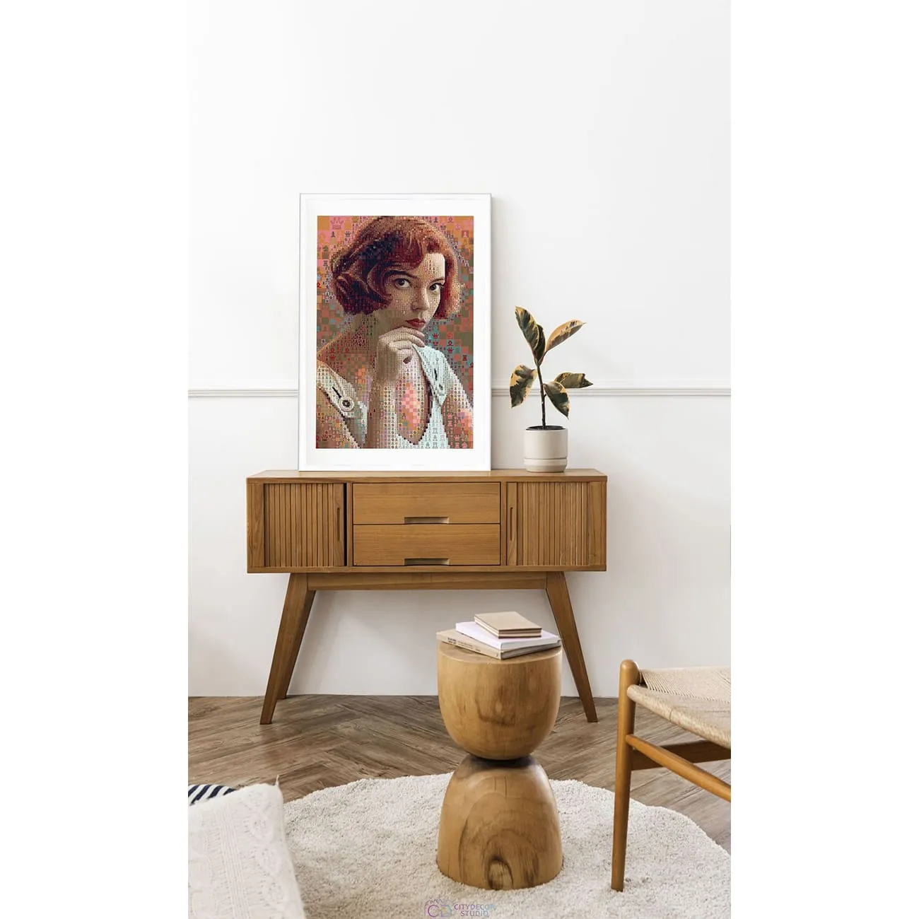 Постер Citydecor Ход королевы, Харис Цевис арт. 1 (1 постер 40x60 см без рамы)