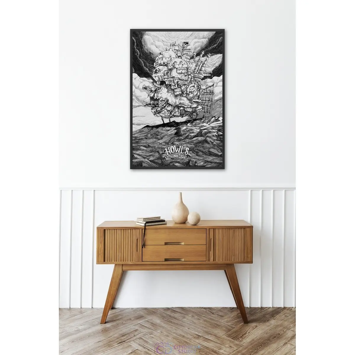 Постер Citydecor Ходячий замок арт. 1 (1 постер 40x60 см без рамы)