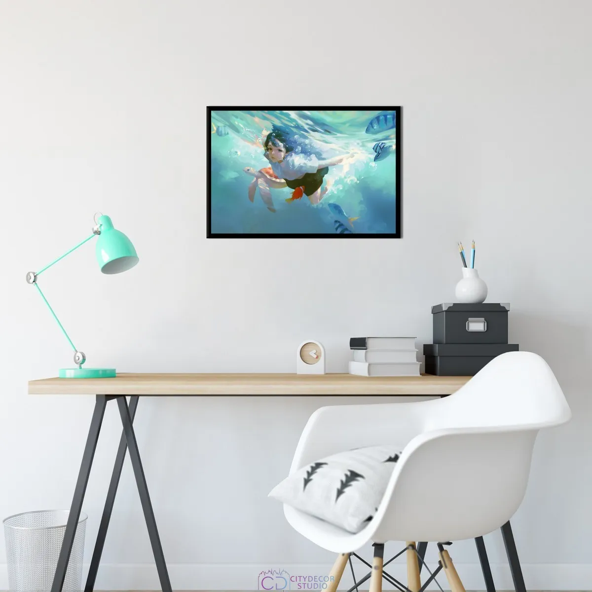 Постер Citydecor Иллюстрация арт. 1 (1 постер 40x60 см без рамы)