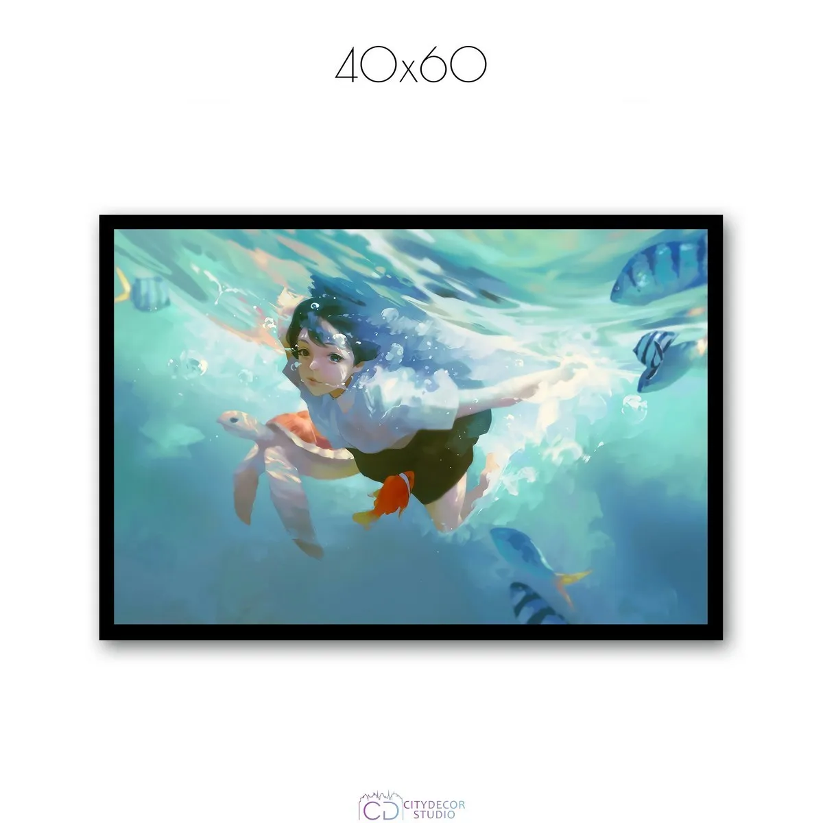 Постер Citydecor Иллюстрация арт. 1 (1 постер 40x60 см без рамы)
