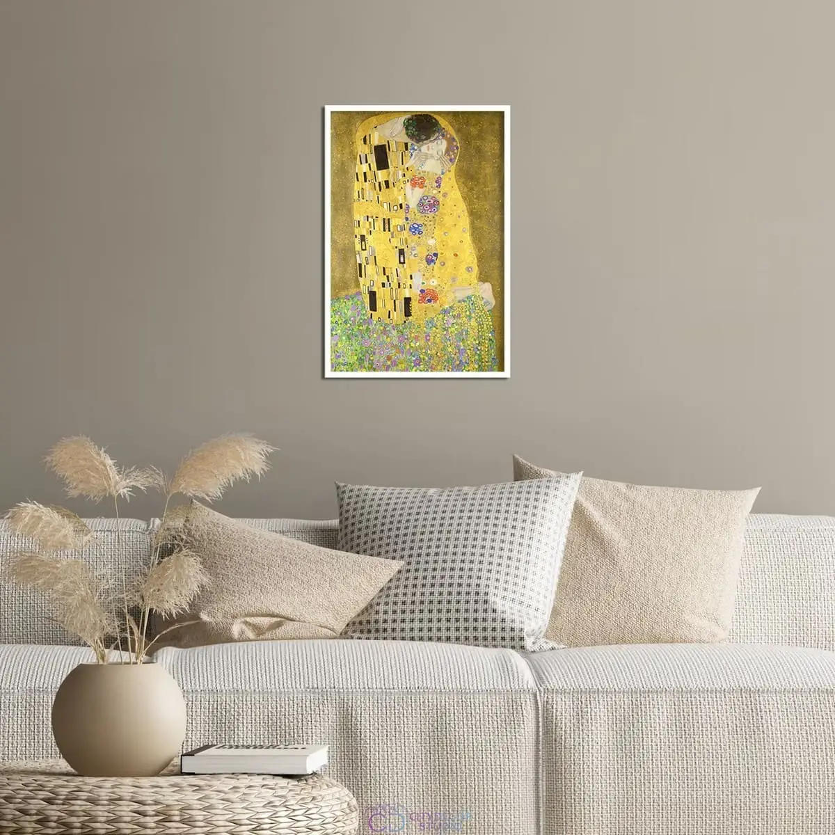 Постер Citydecor "Поцелуй", Густав Климт (1 постер 40x60 см без рамы)