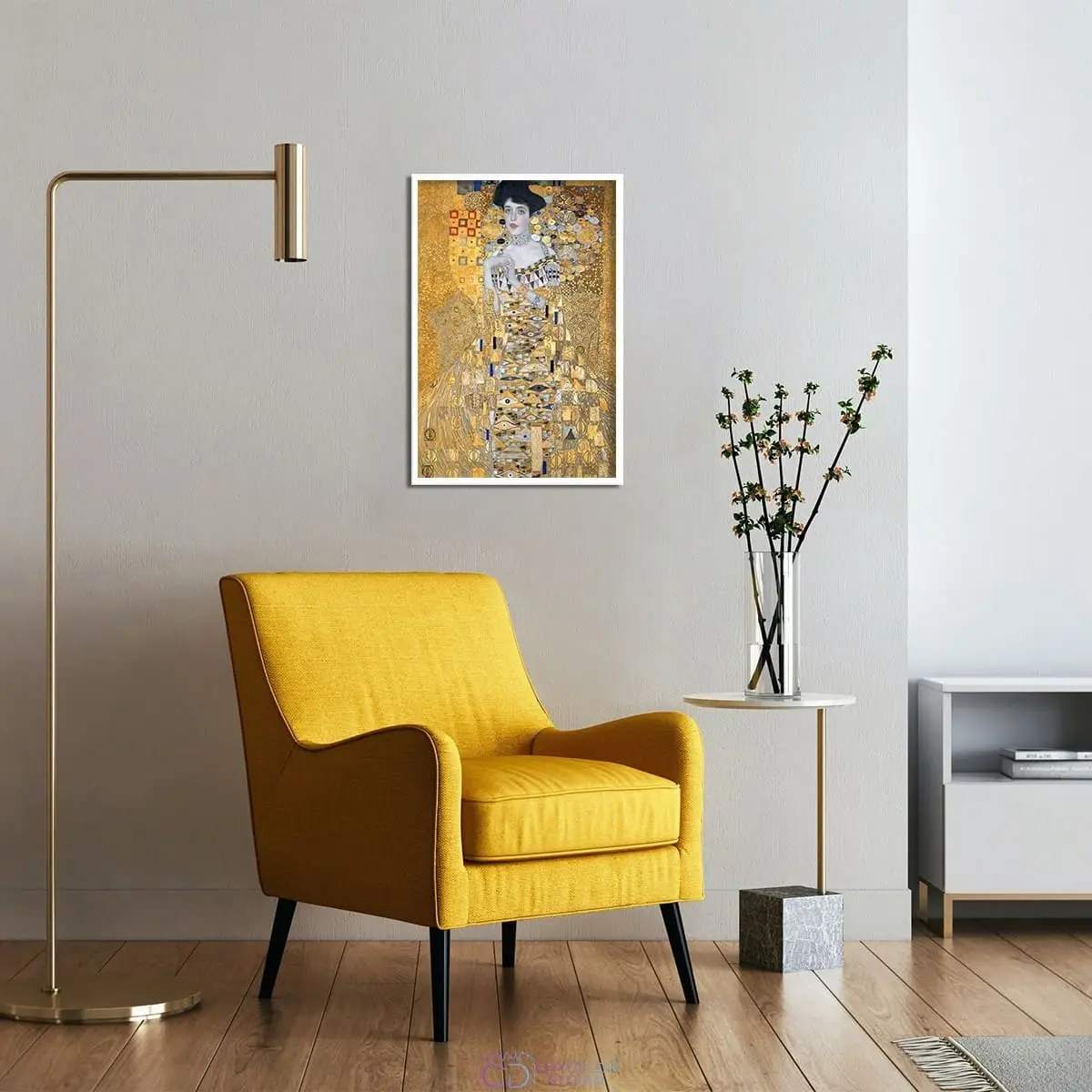 Постер Citydecor "Золотая Адель", Густав Климт. Репродукция (1 постер 40x60 см без рамы)