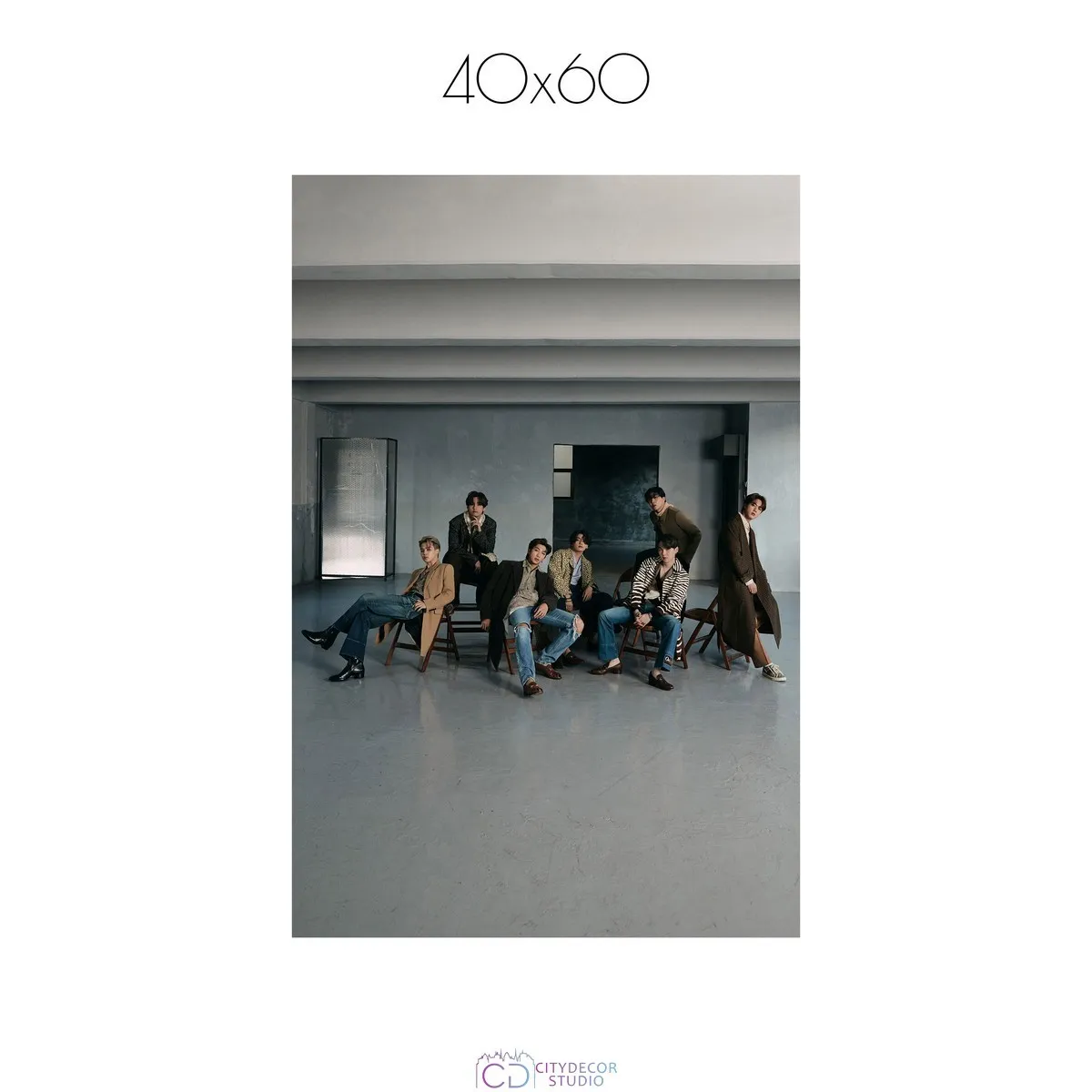 Постер Citydecor K-POP арт. 11 (1 постер 40x60 см без рамы)