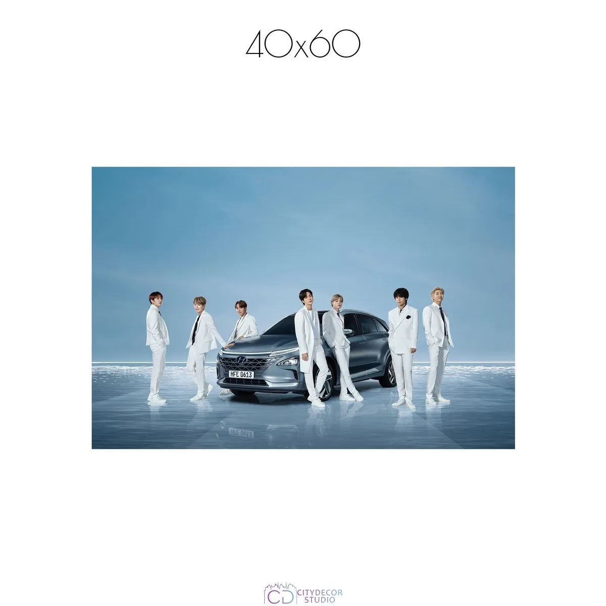 Постер Citydecor K-POP арт. 1 (1 постер 40x60 см без рамы)