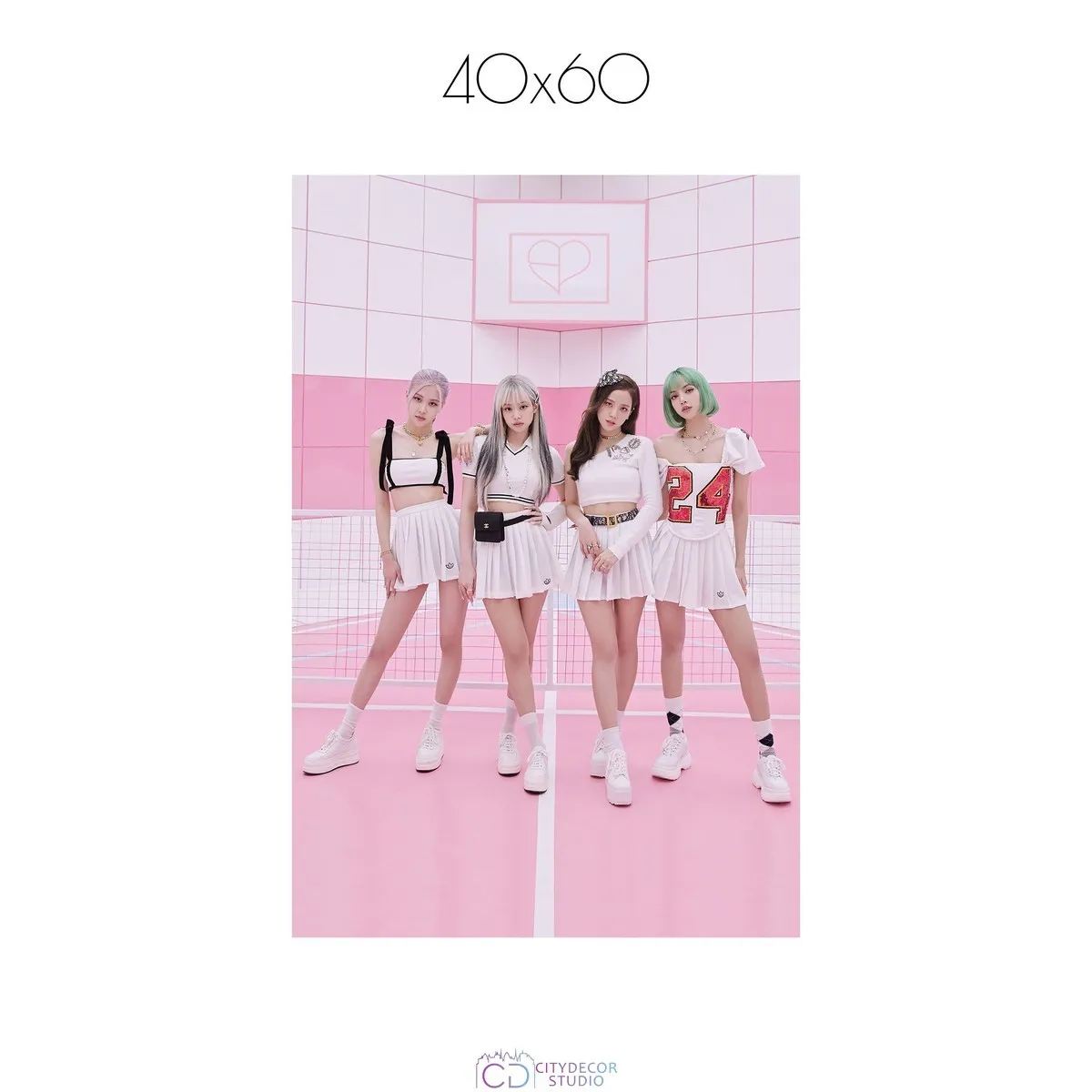 Постер Citydecor K-POP арт. 3 (1 постер 40x60 см без рамы)