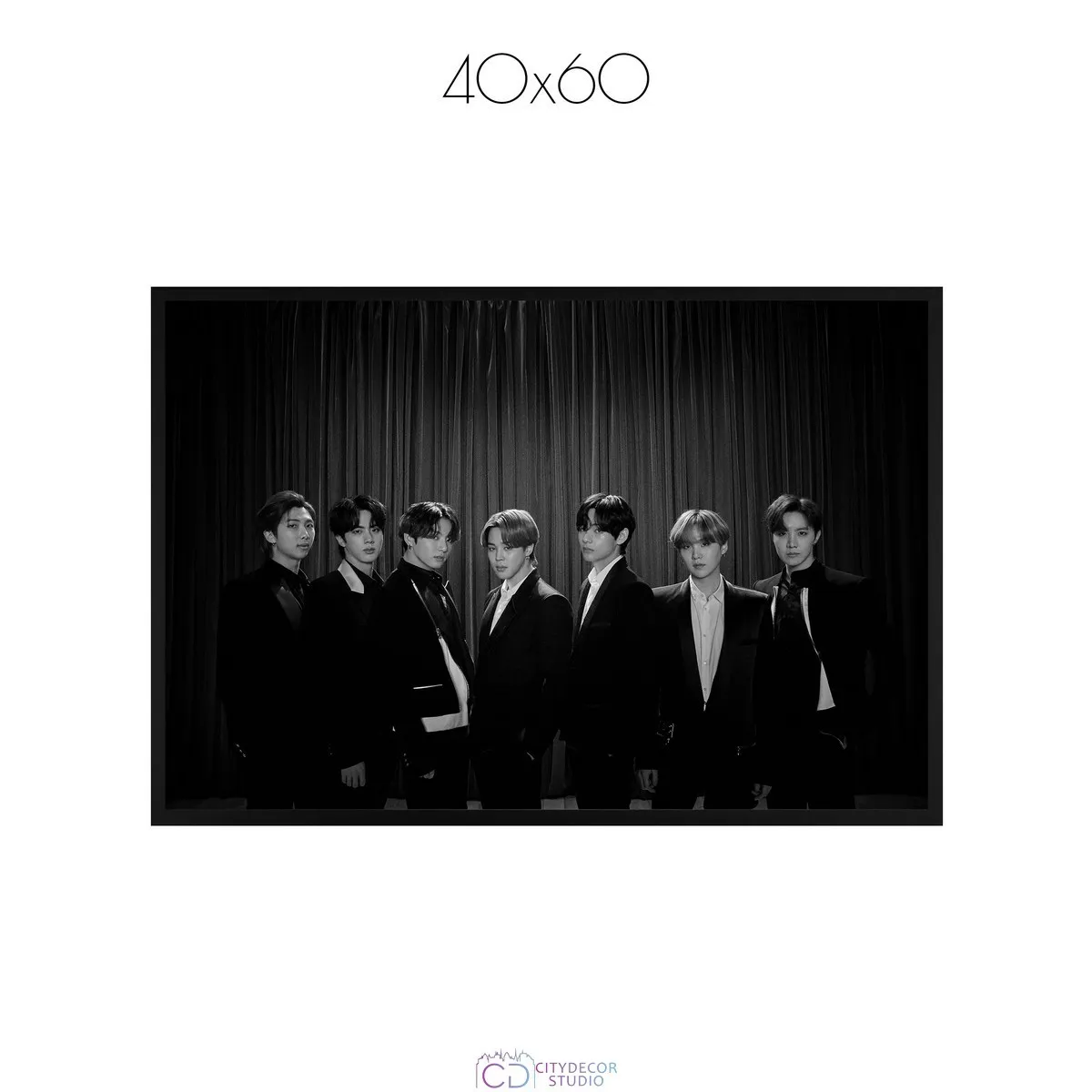 Постер Citydecor K-POP арт. 4 (1 постер 40x60 см без рамы)
