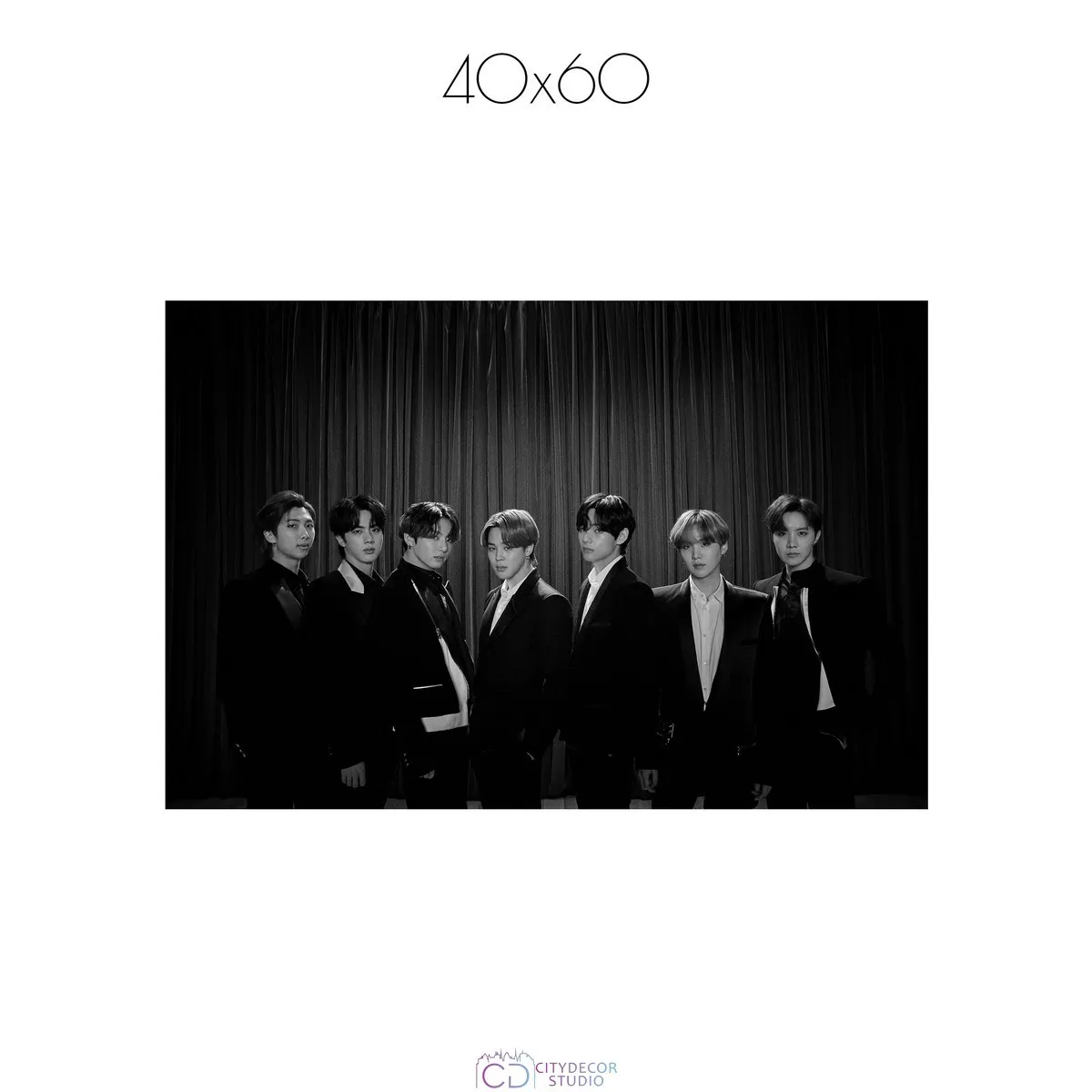 Постер Citydecor K-POP арт. 4 (1 постер 40x60 см без рамы)