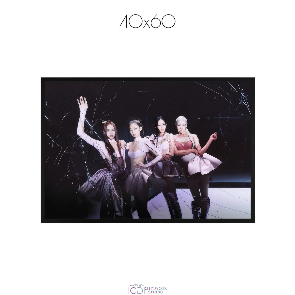 Постер Citydecor K-POP арт. 8 (1 постер 40x60 см без рамы)