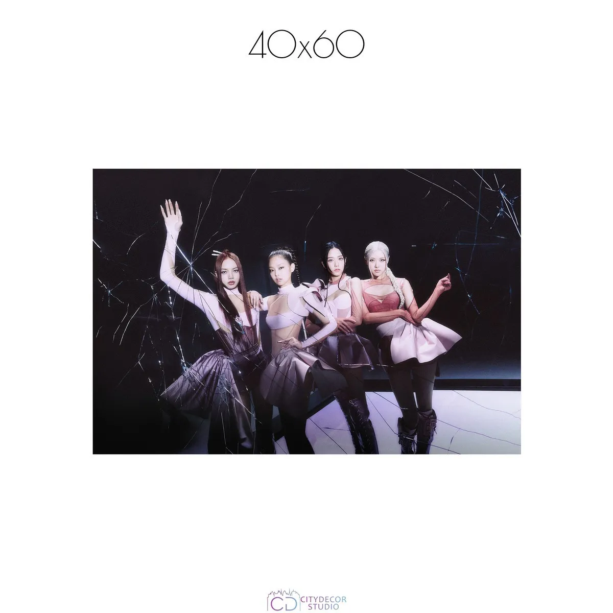 Постер Citydecor K-POP арт. 8 (1 постер 40x60 см без рамы)