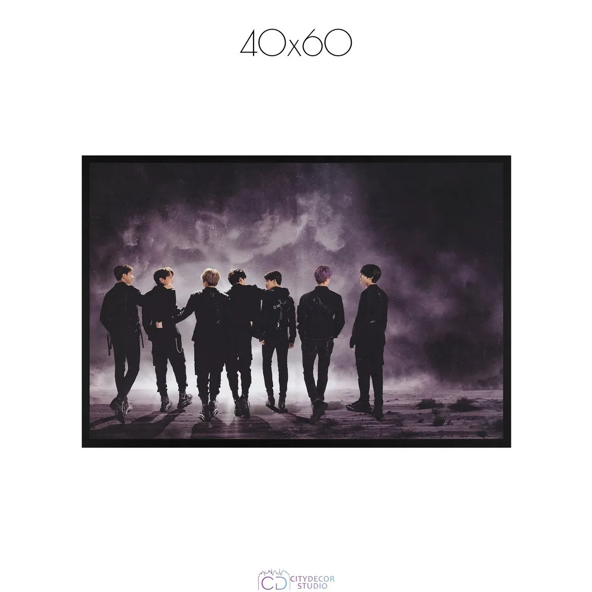 Постер Citydecor K-POP арт. 9 (1 постер 40x60 см без рамы)