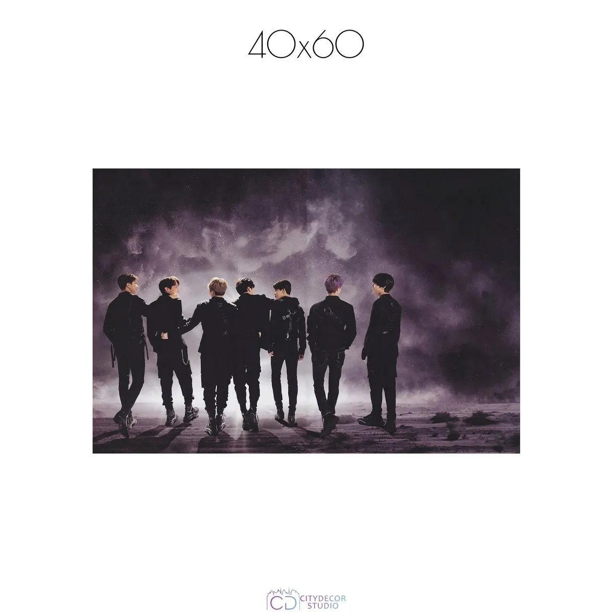 Постер Citydecor K-POP арт. 9 (1 постер 40x60 см без рамы)