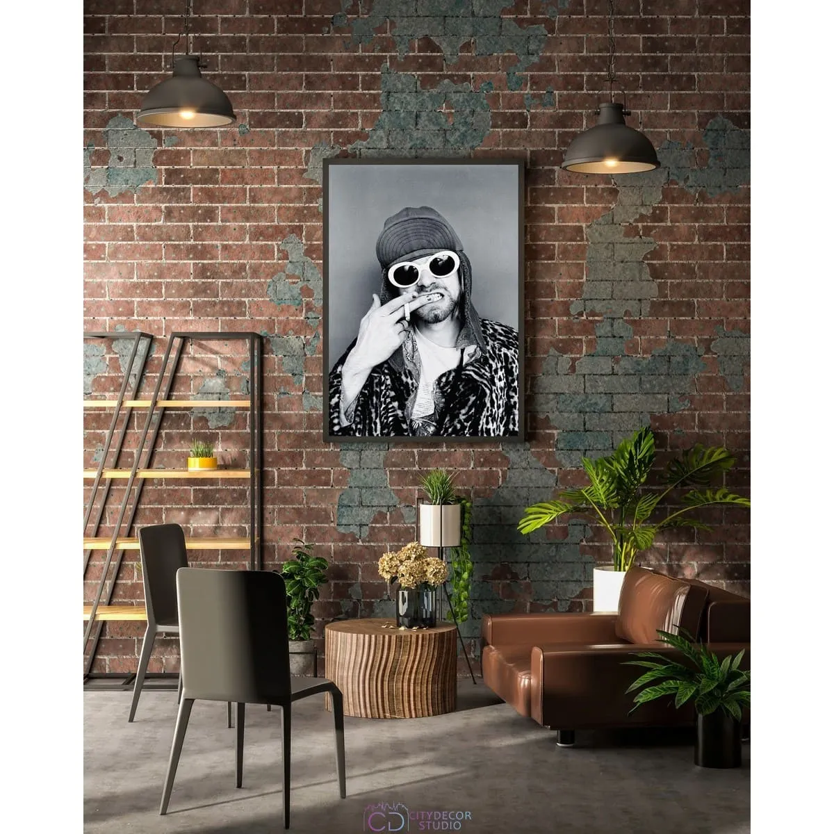 Постер Citydecor Kurt Cobain арт. 10 (1 постер 40x60 см без рамы)
