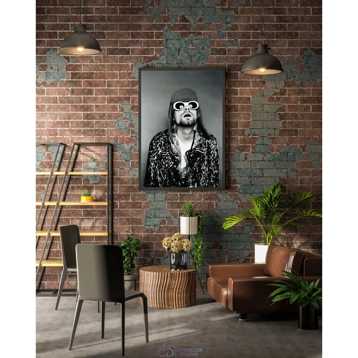 Постер Citydecor Kurt Cobain арт. 4 (1 постер 40x60 см без рамы)