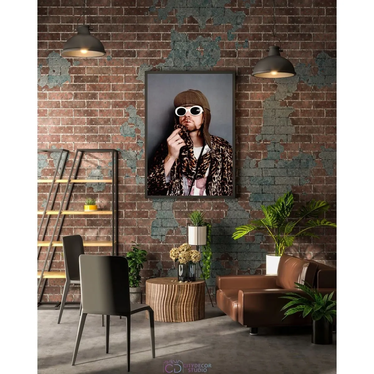 Постер Citydecor Kurt Cobain арт. 5 (1 постер 40x60 см без рамы)