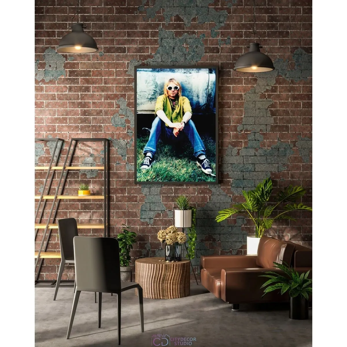 Постер Citydecor Kurt Cobain арт. 6 (1 постер 40x60 см без рамы)