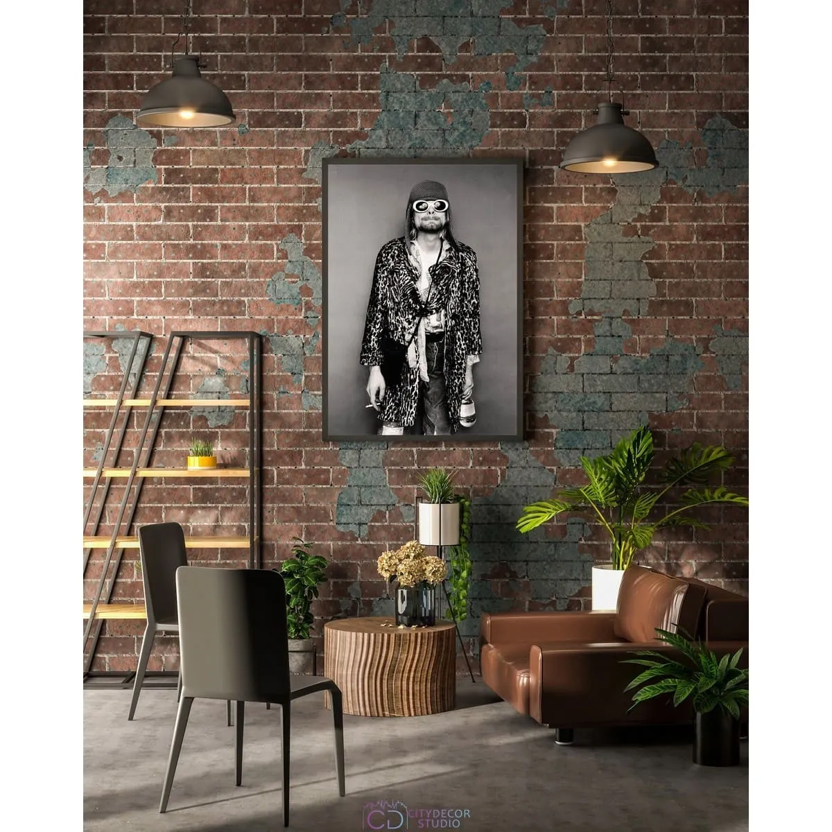 Постер Citydecor Kurt Cobain арт. 7 (1 постер 40x60 см без рамы)