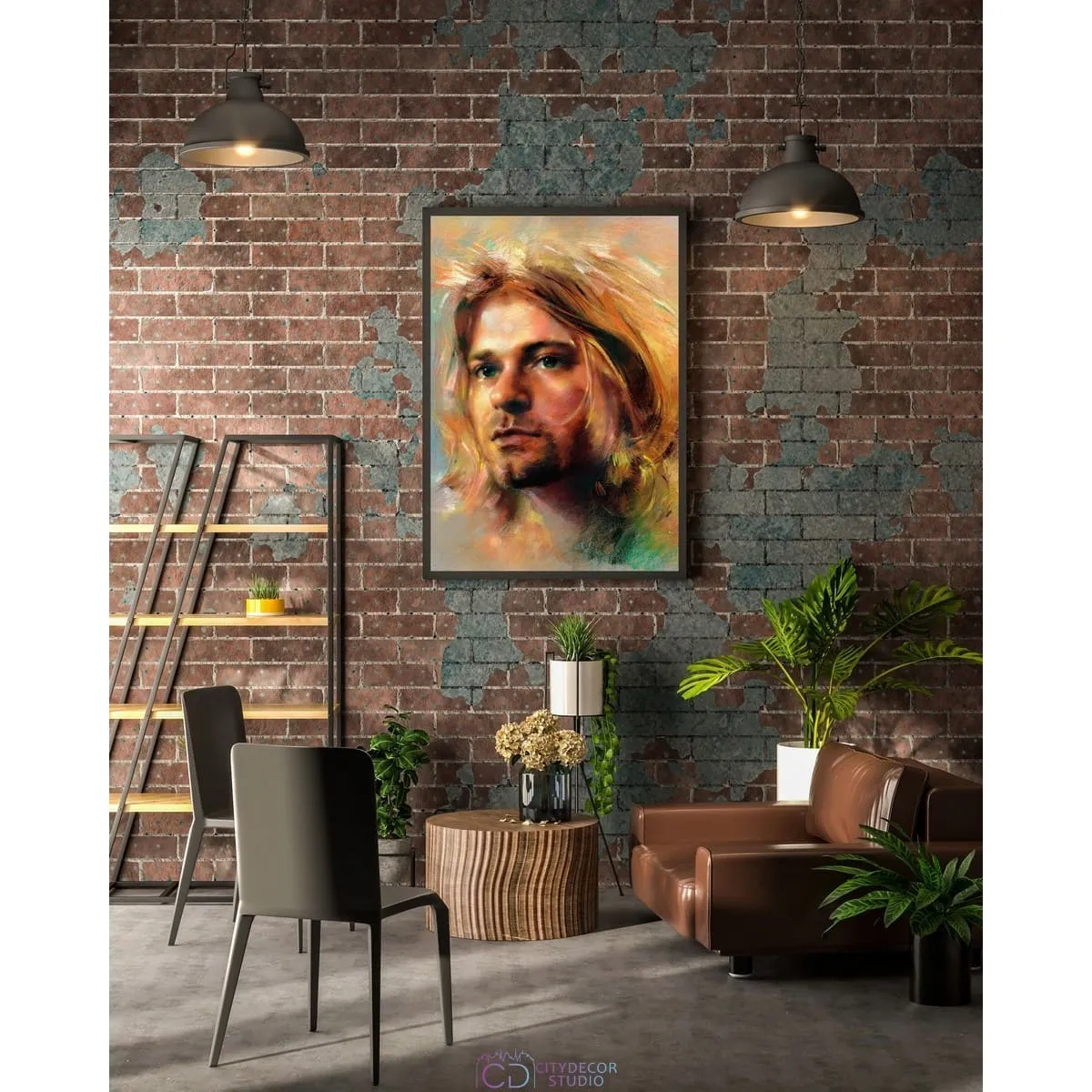 Постер Citydecor Kurt Cobain арт. 8 (1 постер 40x60 см без рамы)