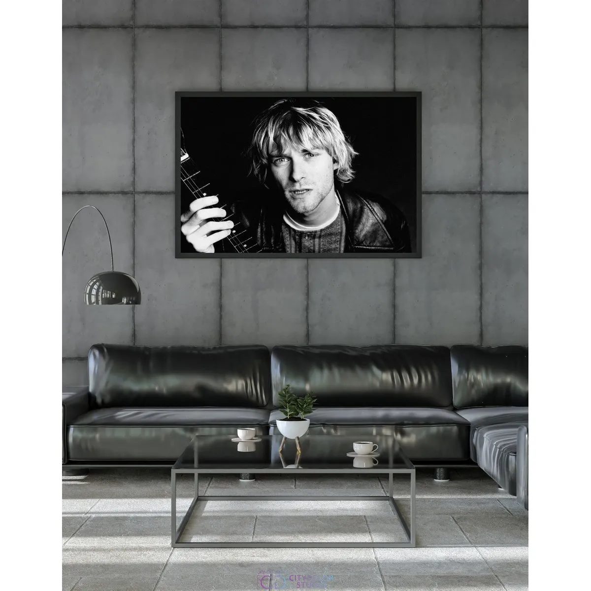 Постер Citydecor Kurt Cobain арт. 9 (1 постер 40x60 см без рамы)