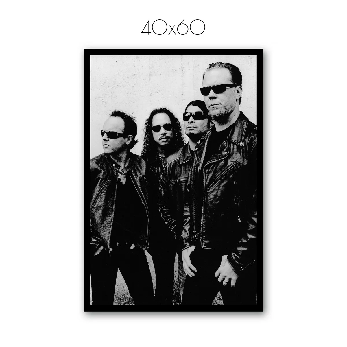 Постер Citydecor Metallica арт. 3 (1 постер 40x60 см без рамы)