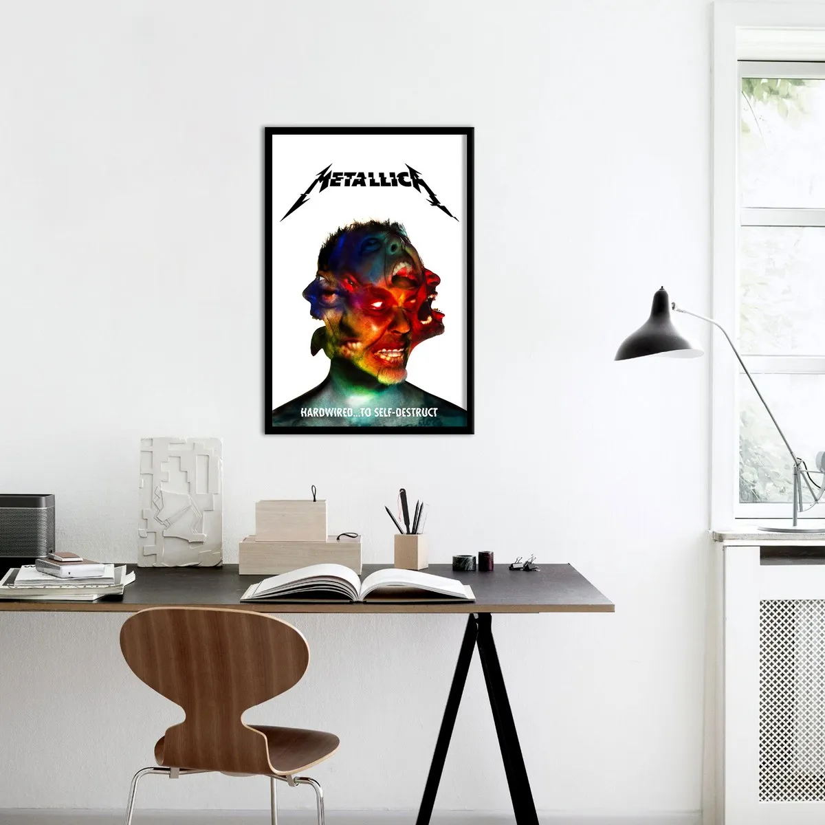 Постер Citydecor Metallica арт. 4 (1 постер 40x60 см без рамы)