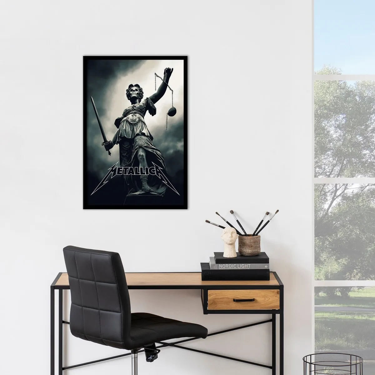 Постер Citydecor Metallica арт. 6 (1 постер 40x60 см без рамы)