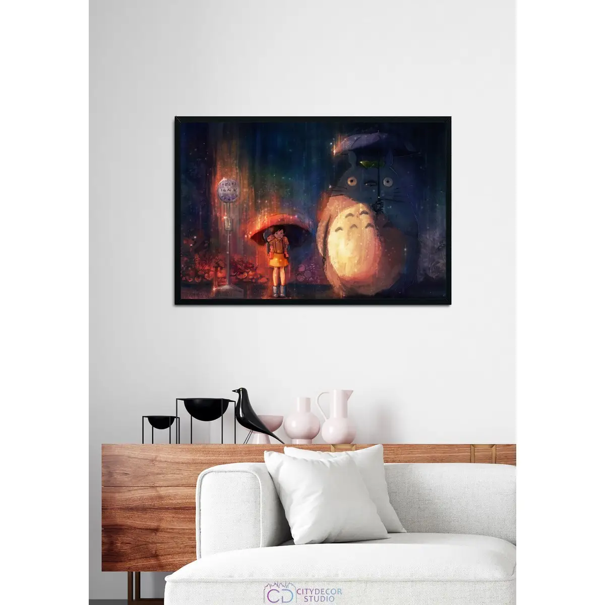 Постер Citydecor Мой сосед Тоторо арт. 3 (1 постер 40x60 см без рамы)