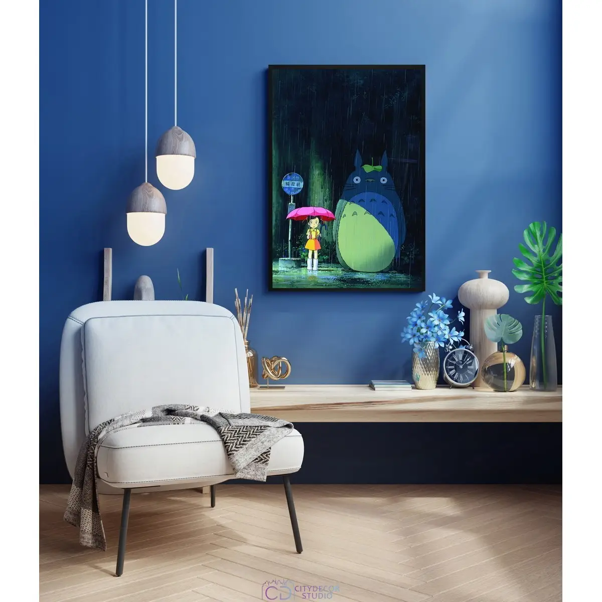 Постер Citydecor Мой сосед Тоторо арт. 4 (1 постер 40x60 см без рамы)