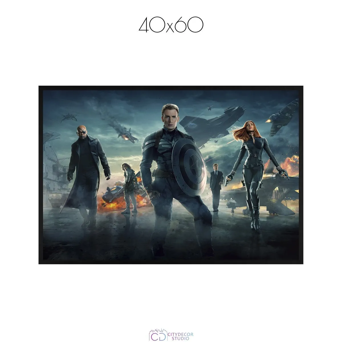 Постер Citydecor Мстители арт. 14 (1 постер 40x60 см без рамы)