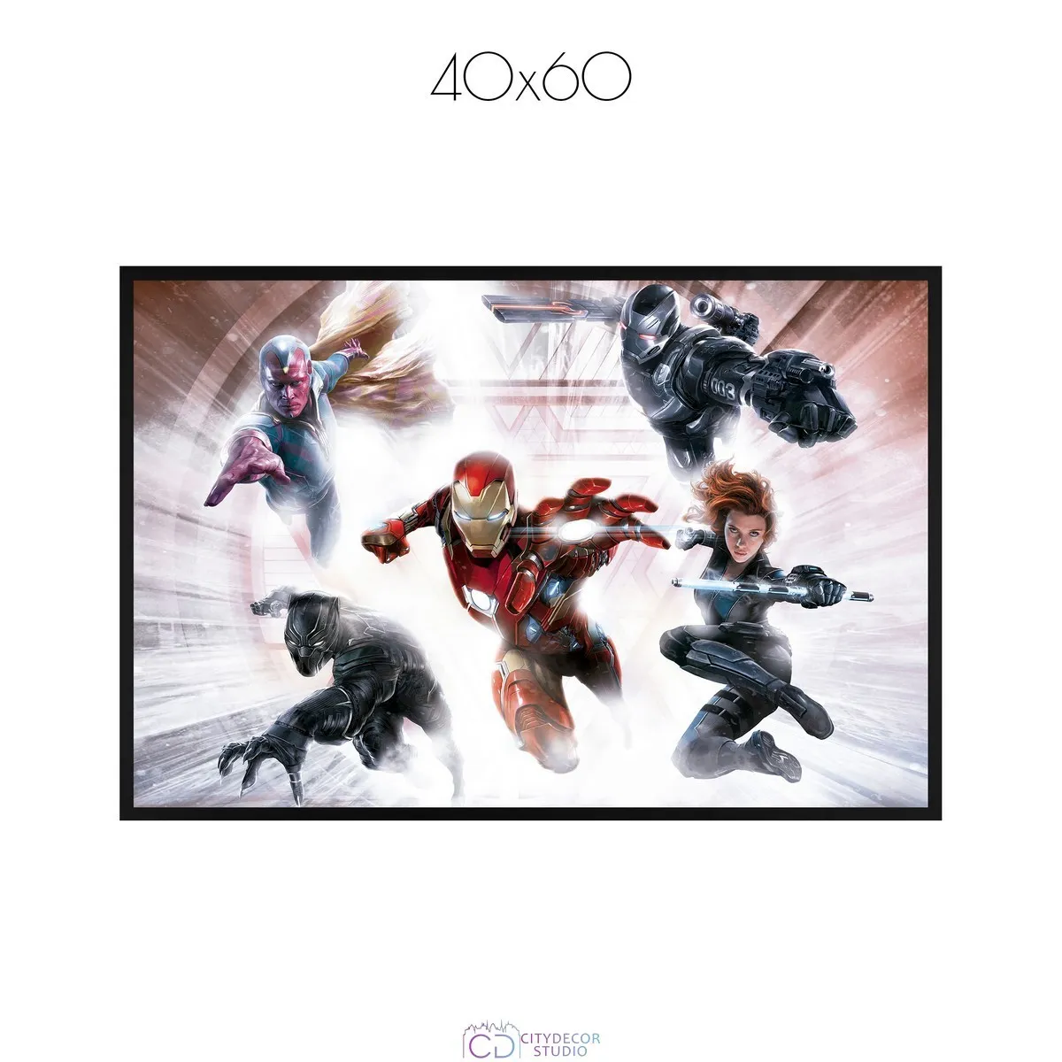 Постер Citydecor Мстители арт. 18 (1 постер 40x60 см без рамы)