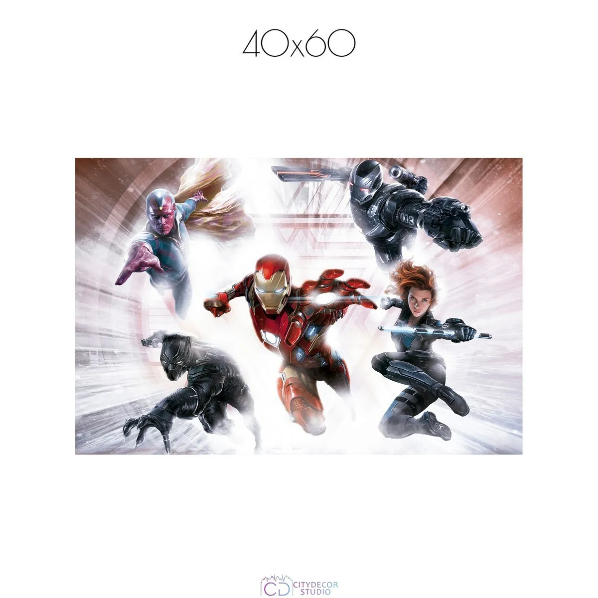 Постер Citydecor Мстители арт. 18 (1 постер 40x60 см без рамы)