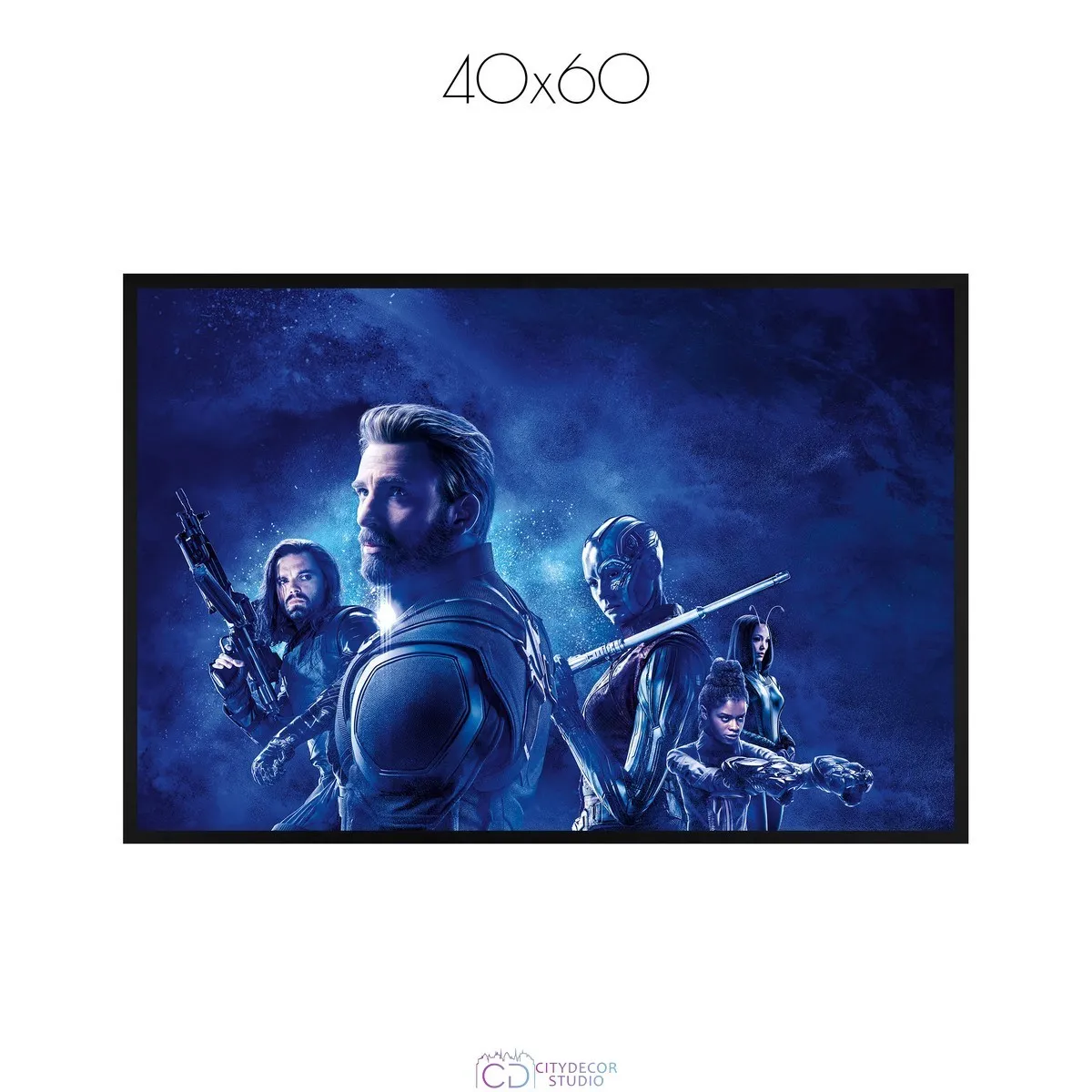 Постер Citydecor Мстители арт. 5 (1 постер 40x60 см без рамы)