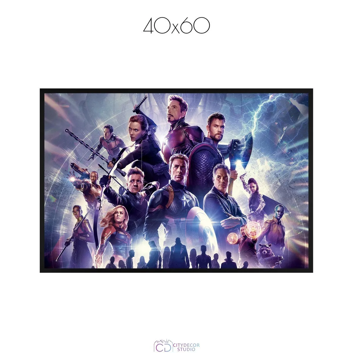 Постер Citydecor Мстители арт. 6 (1 постер 40x60 см без рамы)