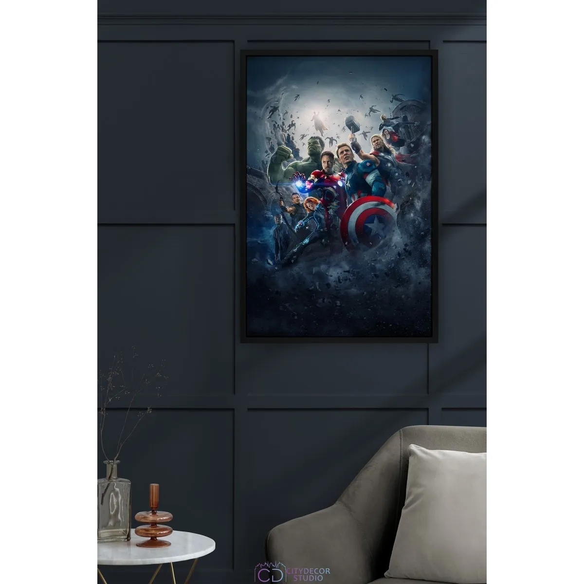 Постер Citydecor Мстители арт. 7 (1 постер 40x60 см без рамы)