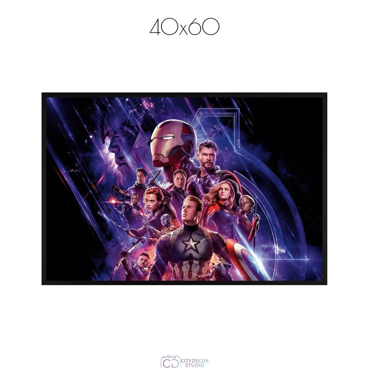 Постер Citydecor Мстители арт. 9 (1 постер 40x60 см без рамы)