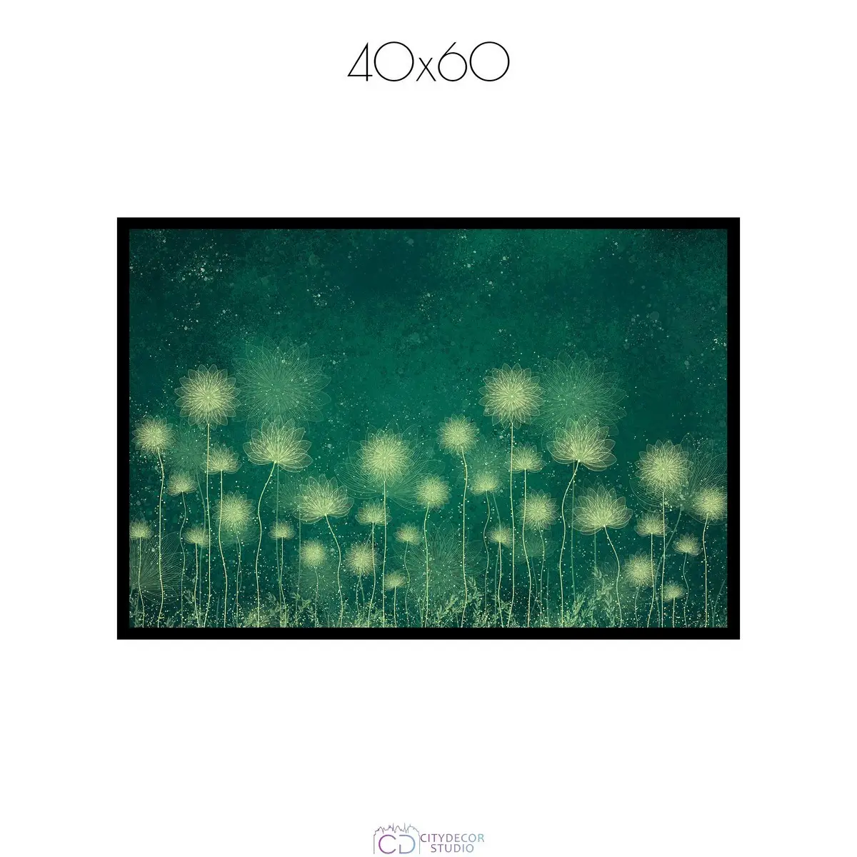 Дизайнерский постер Citydecor Невесомость арт. 1 (1 постер 40x60 см без рамы)