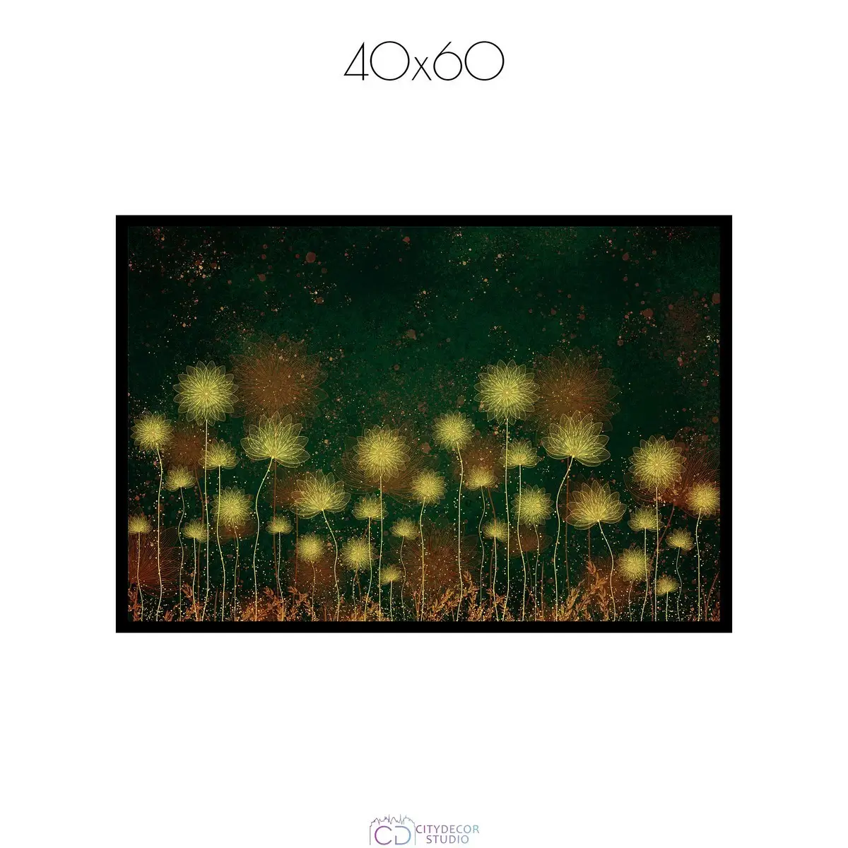 Дизайнерский постер Citydecor Невесомость арт. 2 (1 постер 40x60 см без рамы)