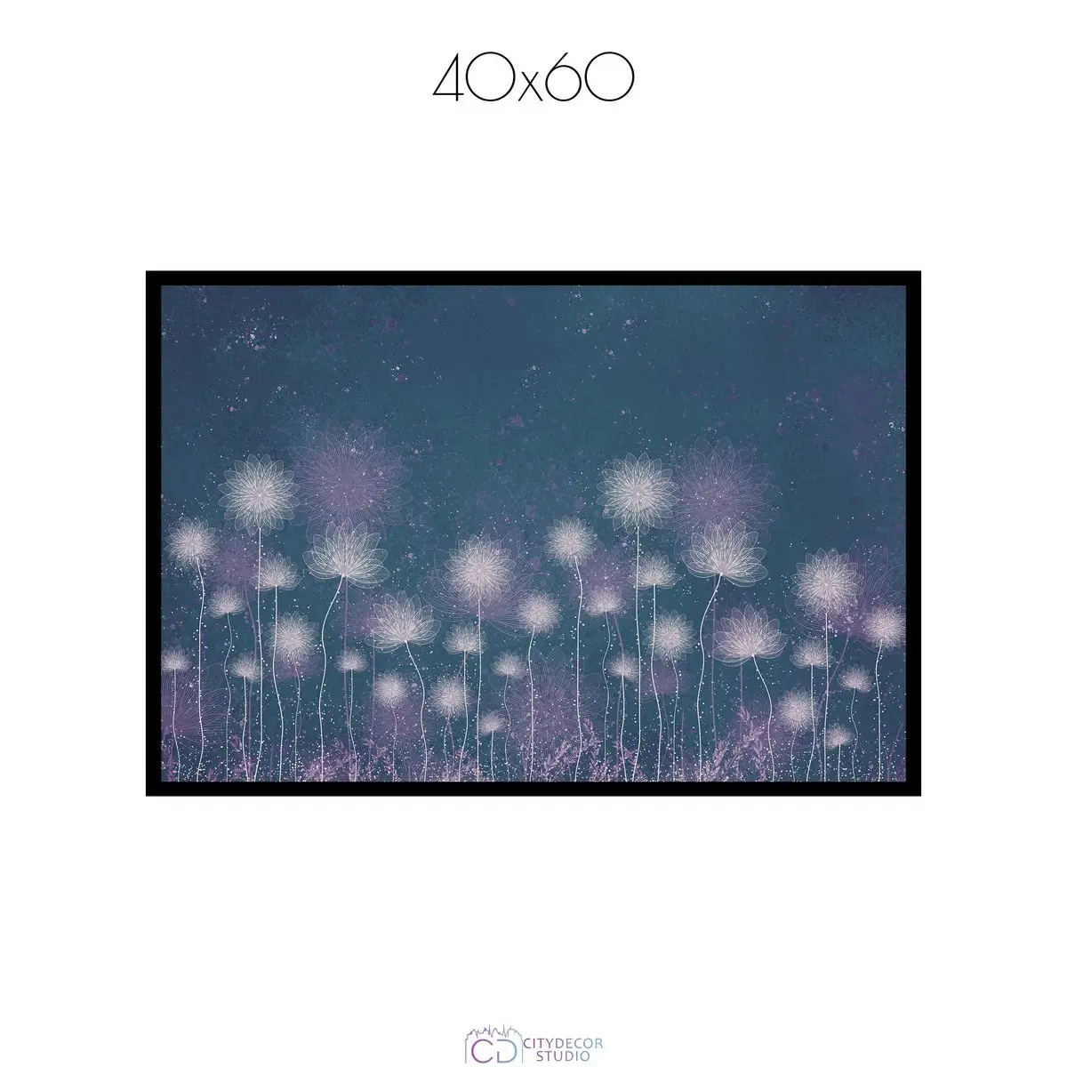 Дизайнерский постер Citydecor Невесомость арт. 3 (1 постер 40x60 см без рамы)
