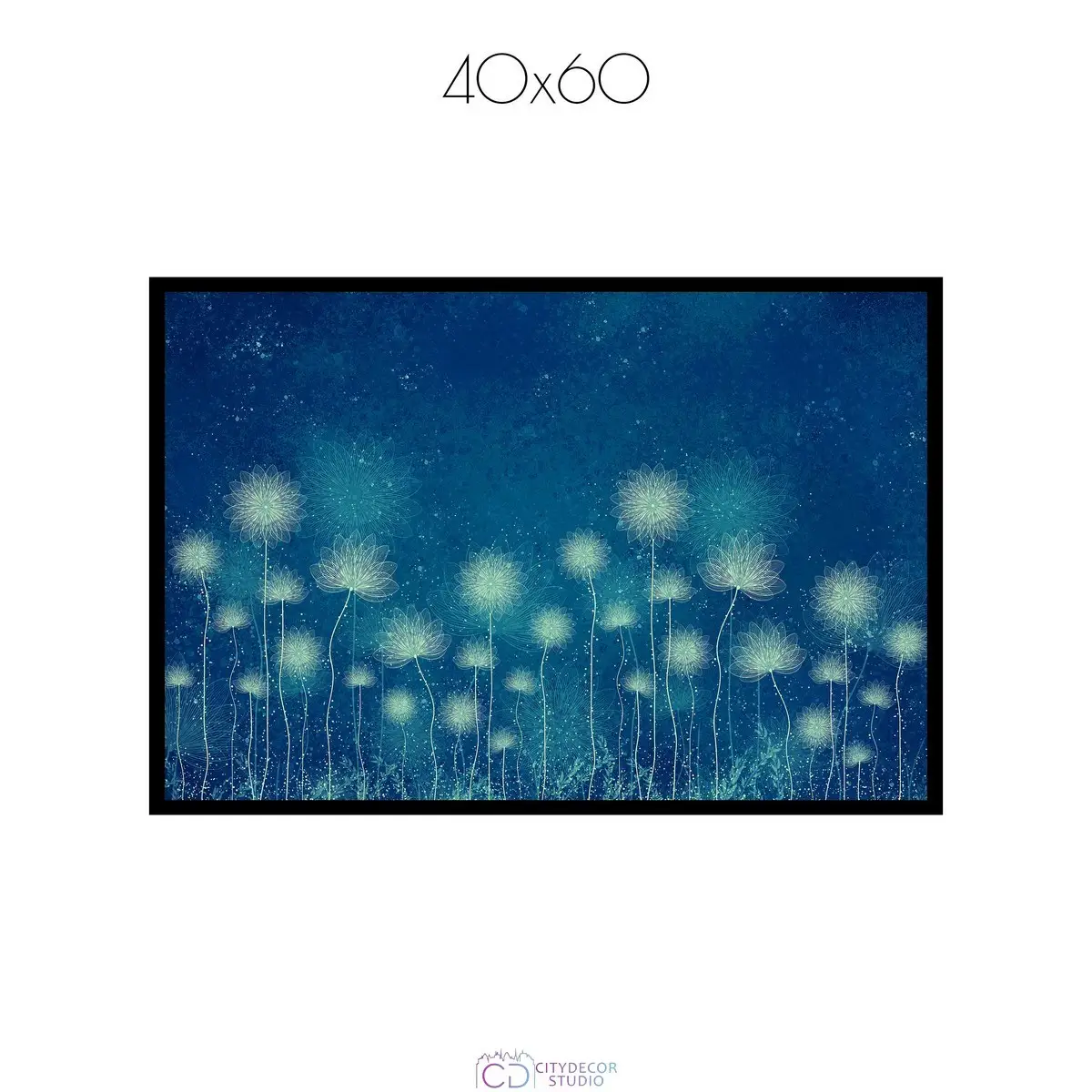 Дизайнерский постер Citydecor Невесомость арт. 4 (1 постер 40x60 см без рамы)