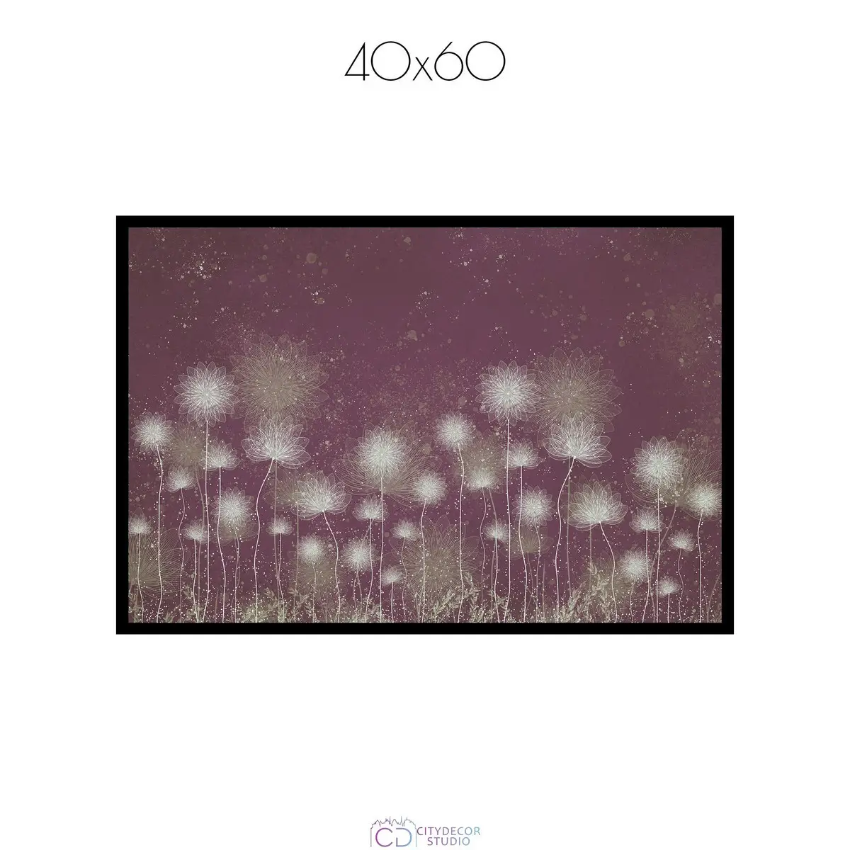 Дизайнерский постер Citydecor Невесомость арт. 6 (1 постер 40x60 см без рамы)