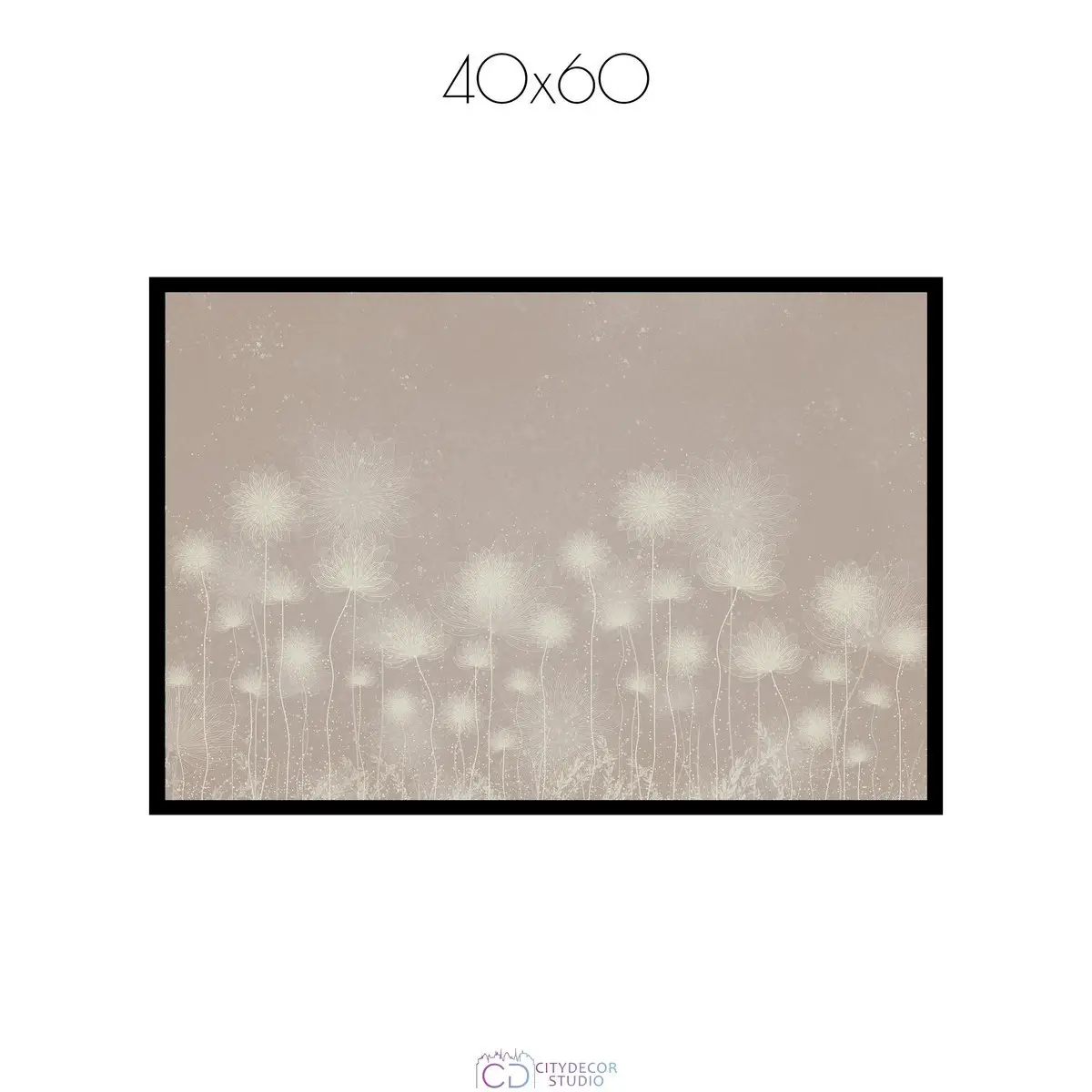 Дизайнерский постер Citydecor Невесомость арт. 8 (1 постер 40x60 см без рамы)