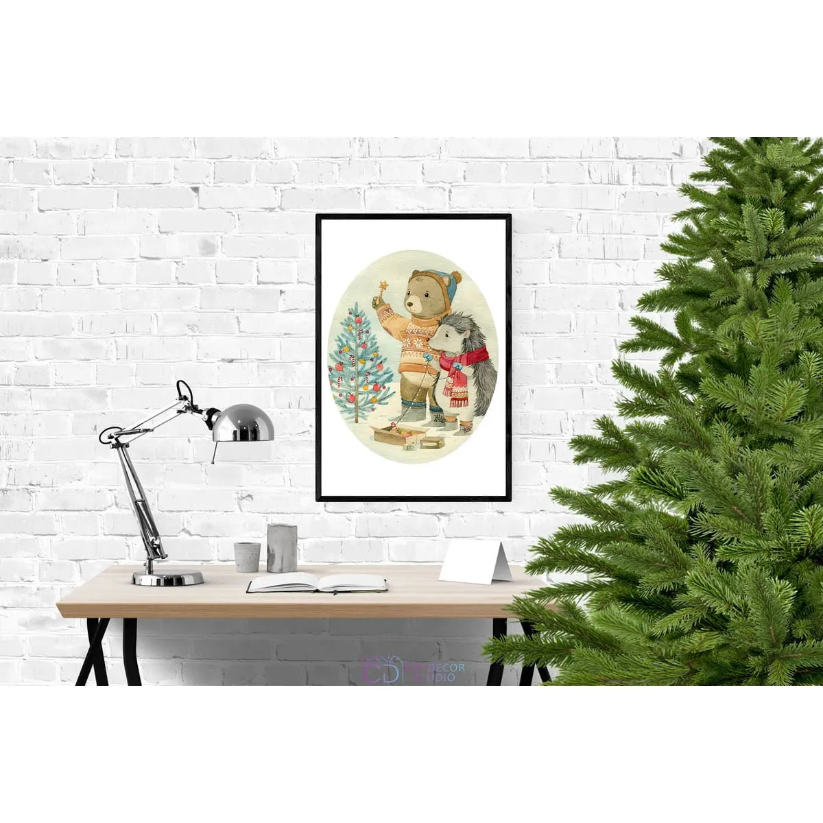 Постер Citydecor New Year арт. 10 (1 постер 40x60 см без рамы)