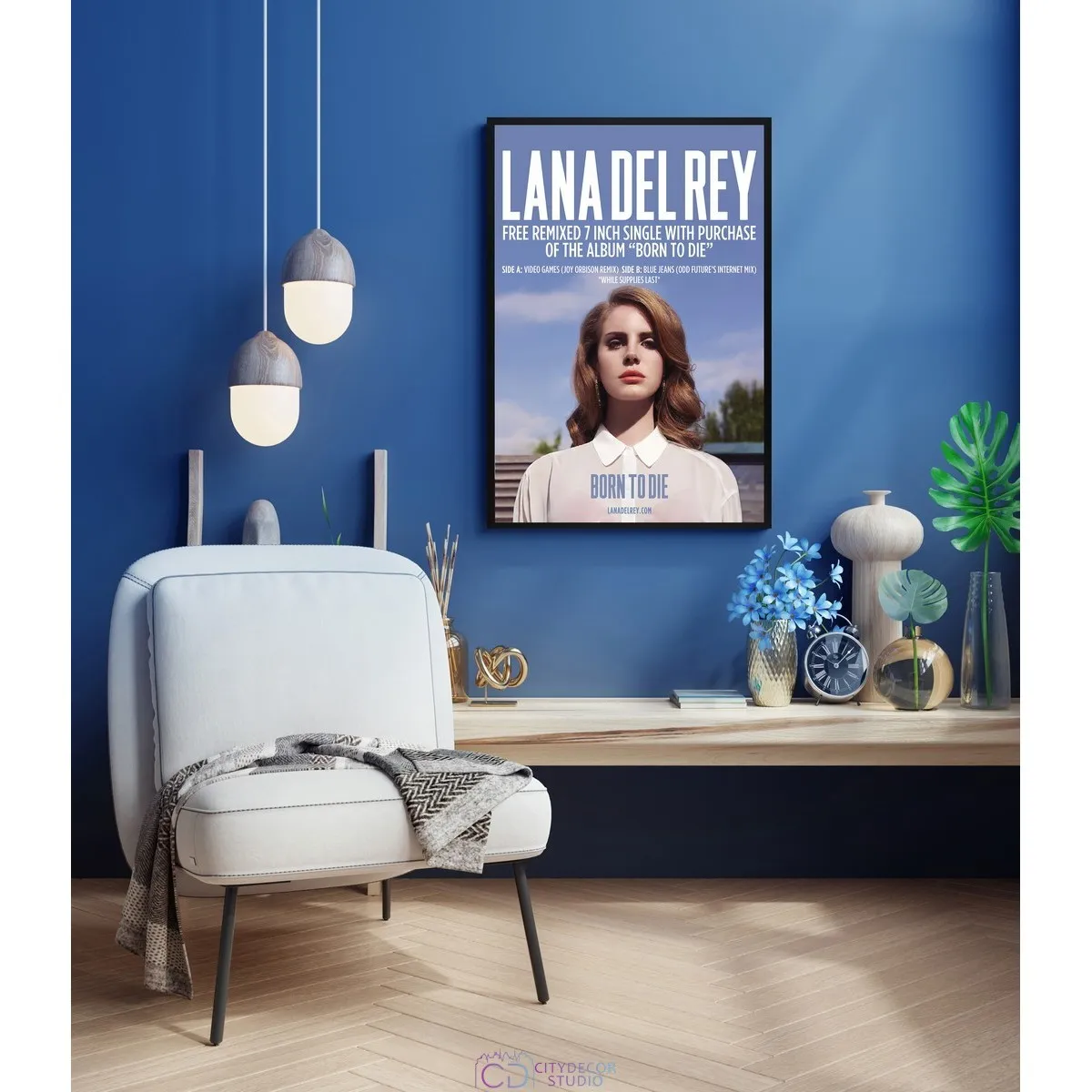 Постер Citydecor Lana Del Rey арт. 1 (1 постер 40x60 см без рамы)