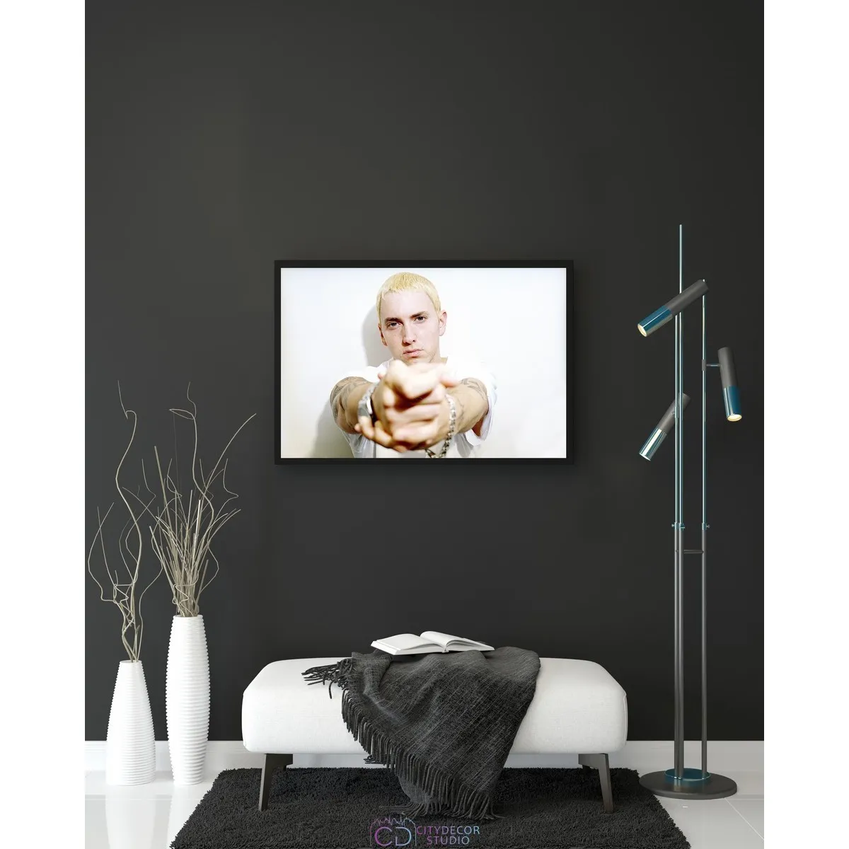 Постер Citydecor Eminem арт. 1 (1 постер 40x60 см без рамы)