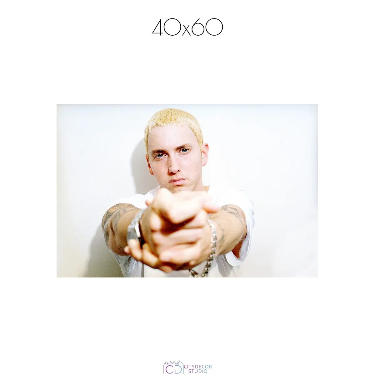 Постер Citydecor Eminem арт. 1 (1 постер 40x60 см без рамы)