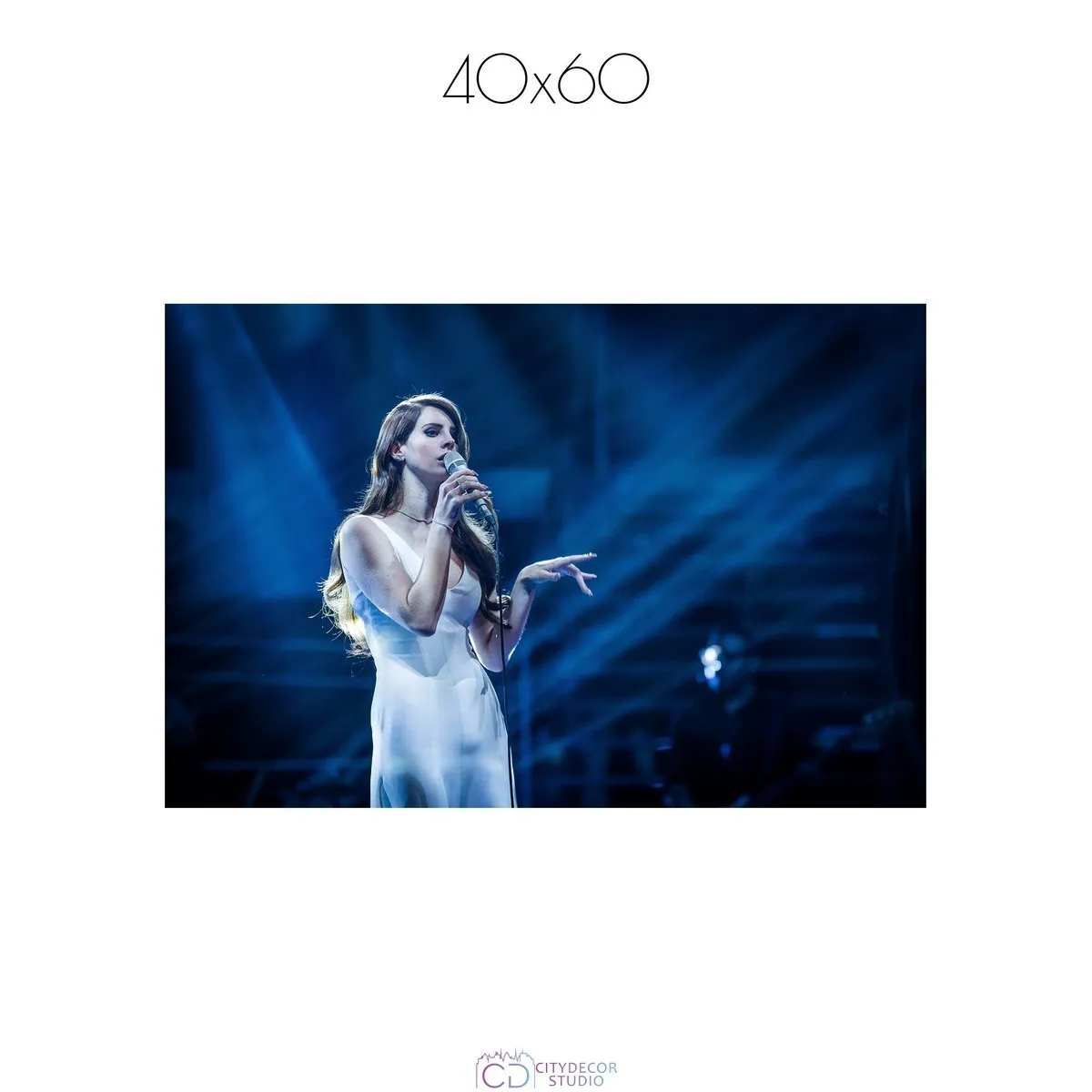 Постер Citydecor Lana Del Rey арт. 2 (1 постер 40x60 см без рамы)